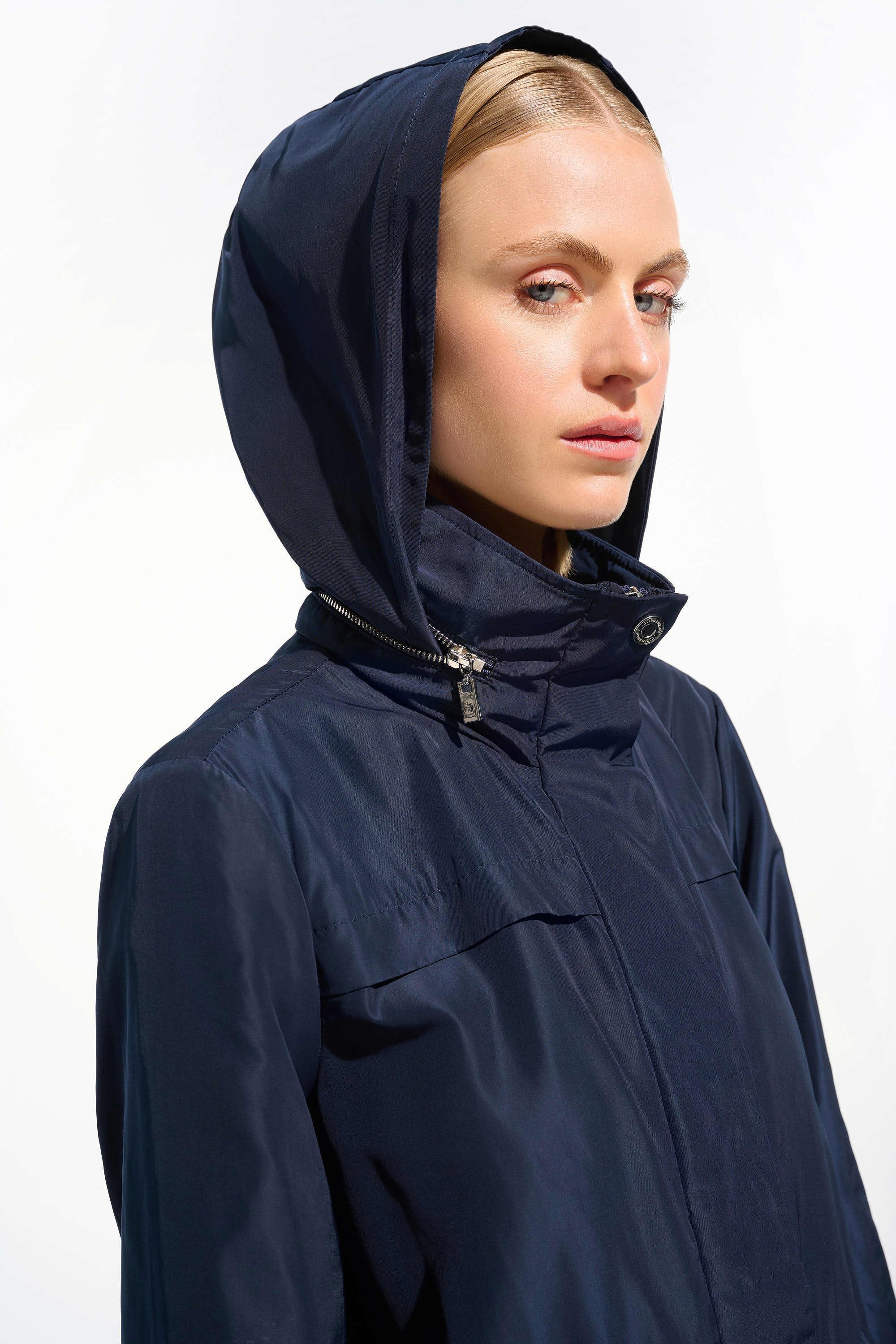 ANORAK JACKET WITH HIDDEN HOOD