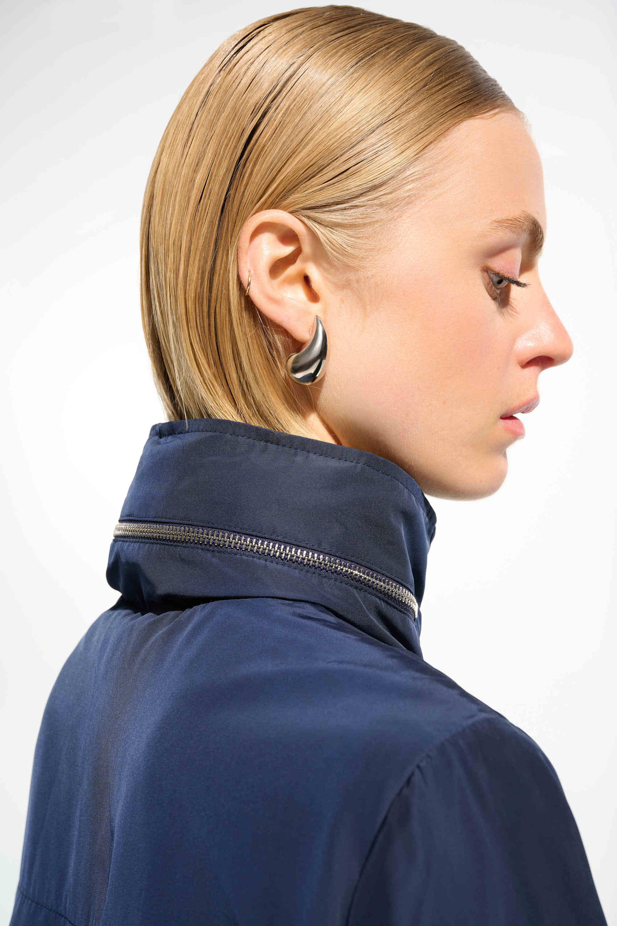 ANORAK JACKET WITH HIDDEN HOOD