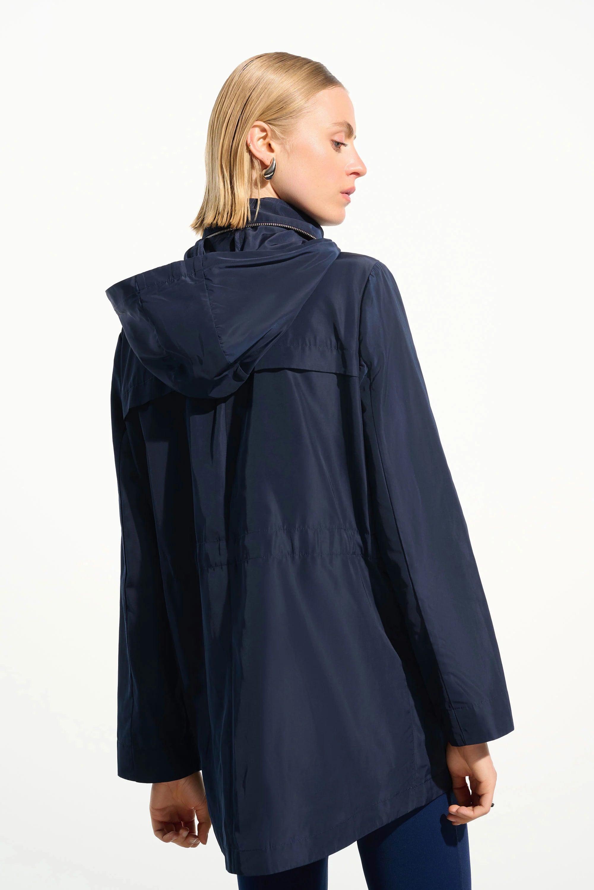ANORAK JACKET WITH HIDDEN HOOD
