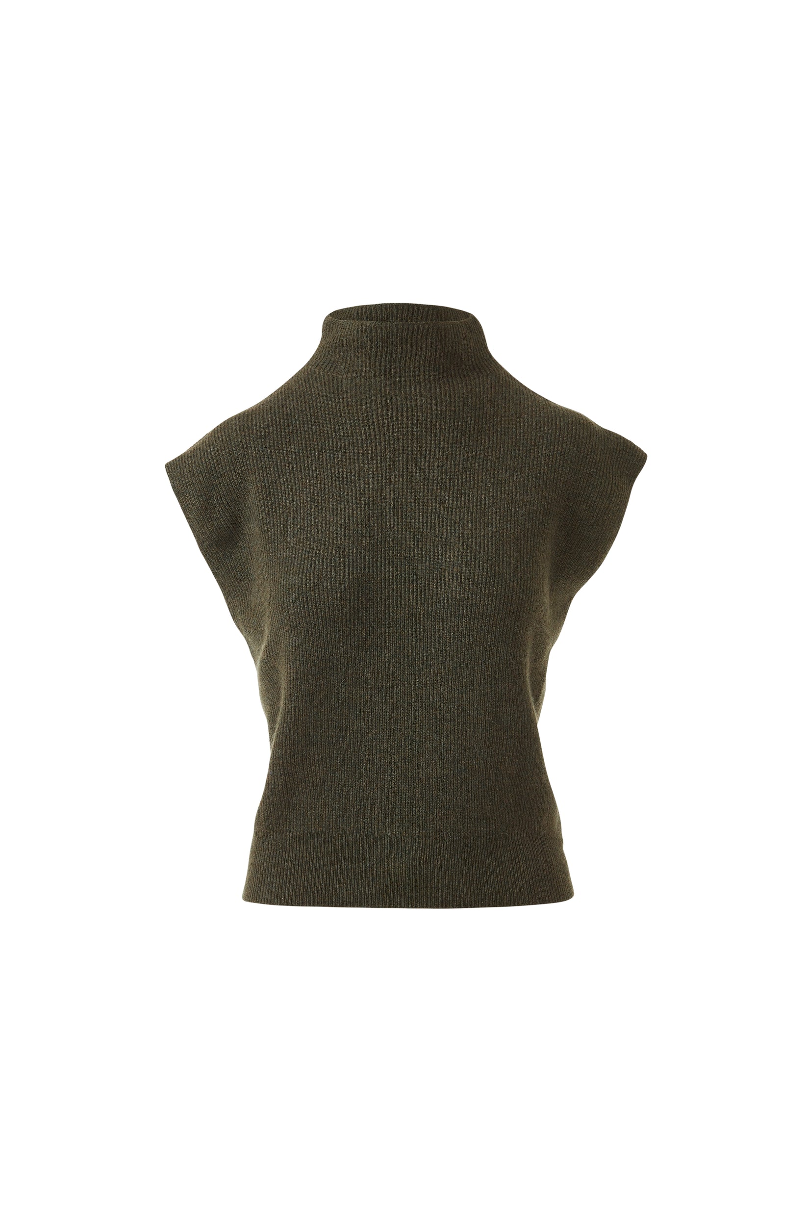 RIB MOCK NECK TOP
