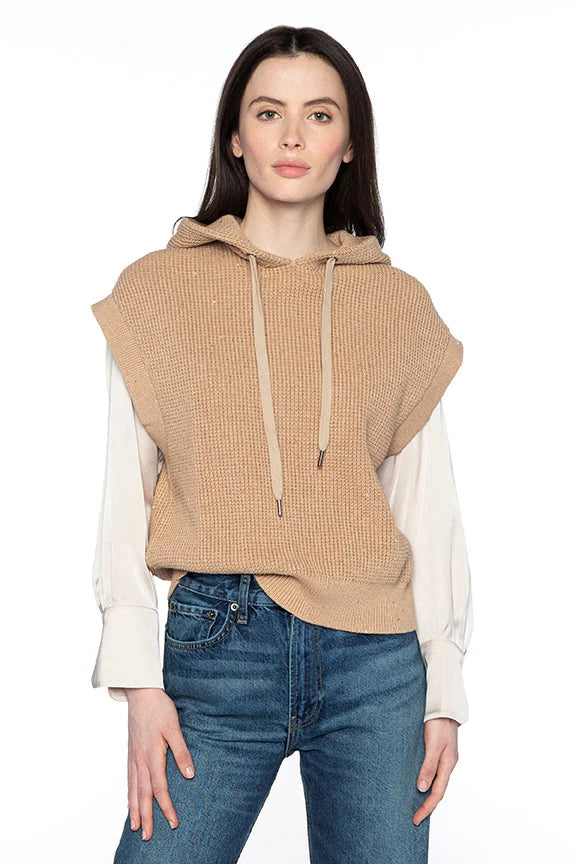 THERMAL SEQUIN HOODIE