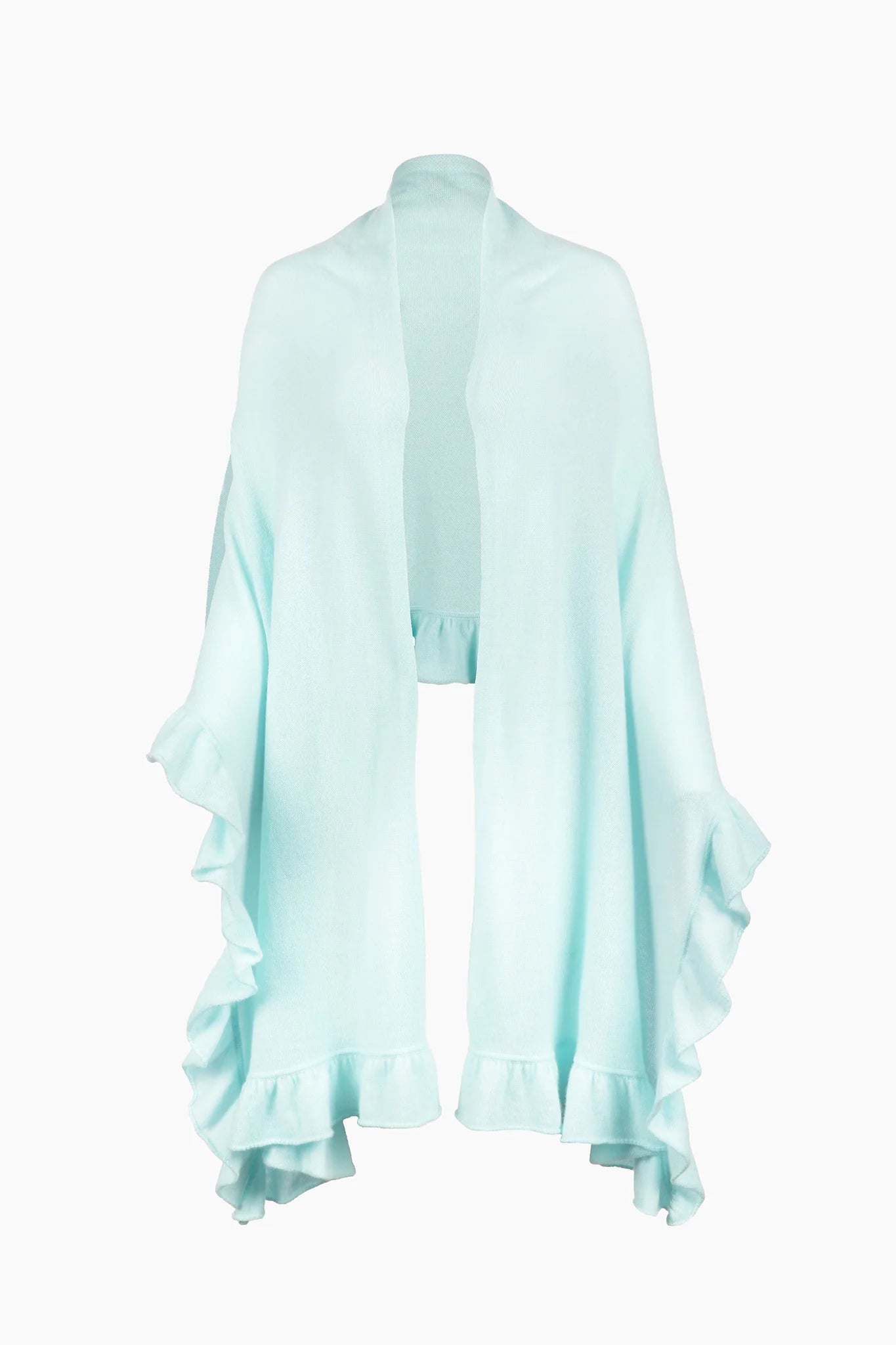 RUFFLE TRIM WRAP