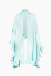RUFFLE TRIM WRAP