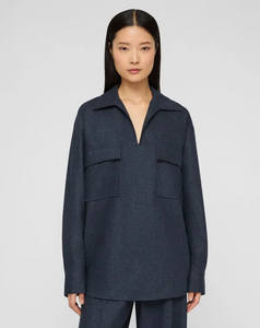PATCH POCKET POPOVER SHIRT