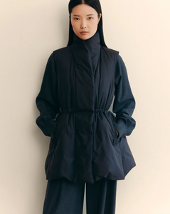 SHAWL COLLAR DOWN VEST