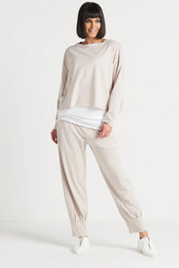 PINCHED PLEAT PANTS